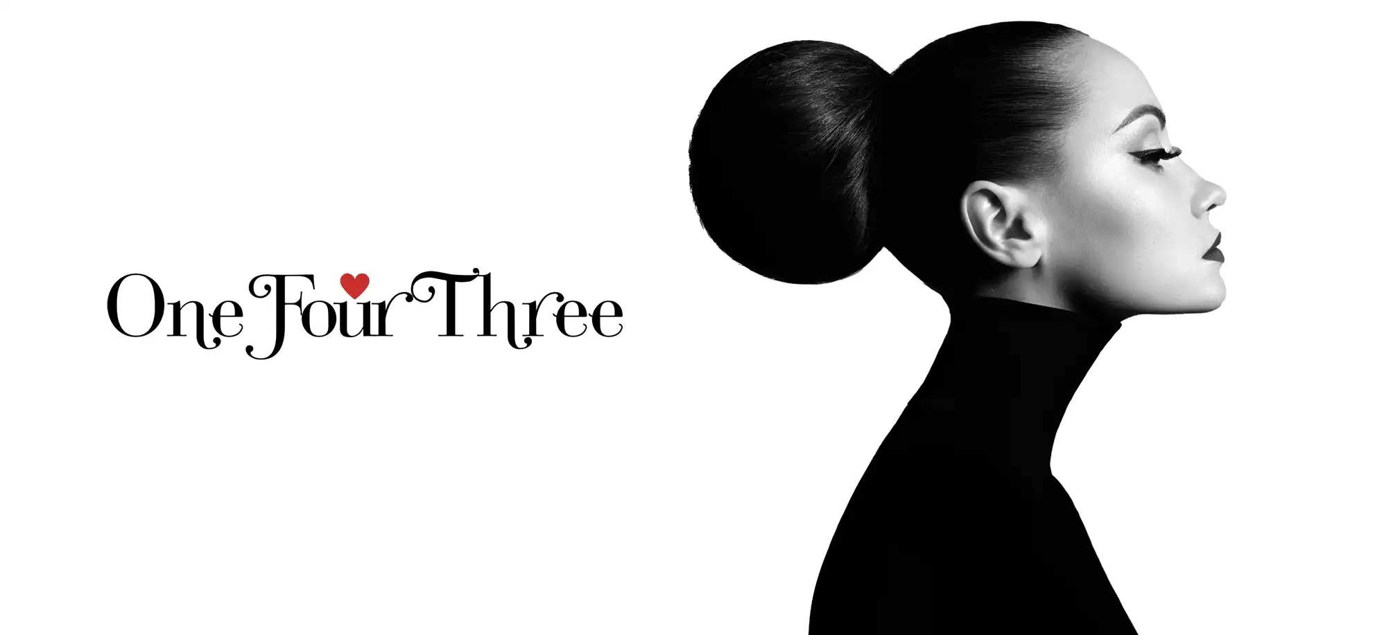 ONE4THREE — love-inspired streetwear brand banner