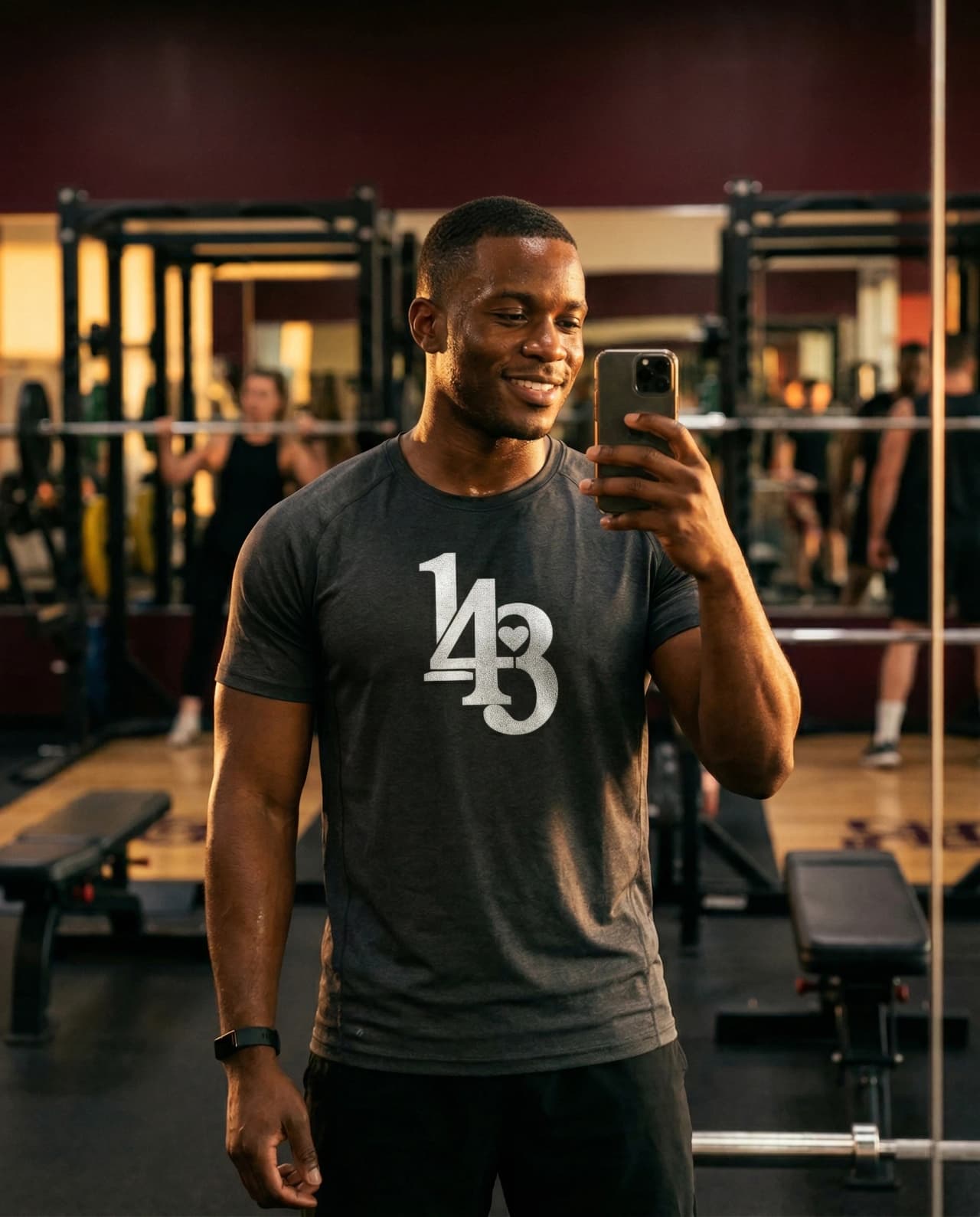 Photo by @fitwith143 wearing ONE4THREE