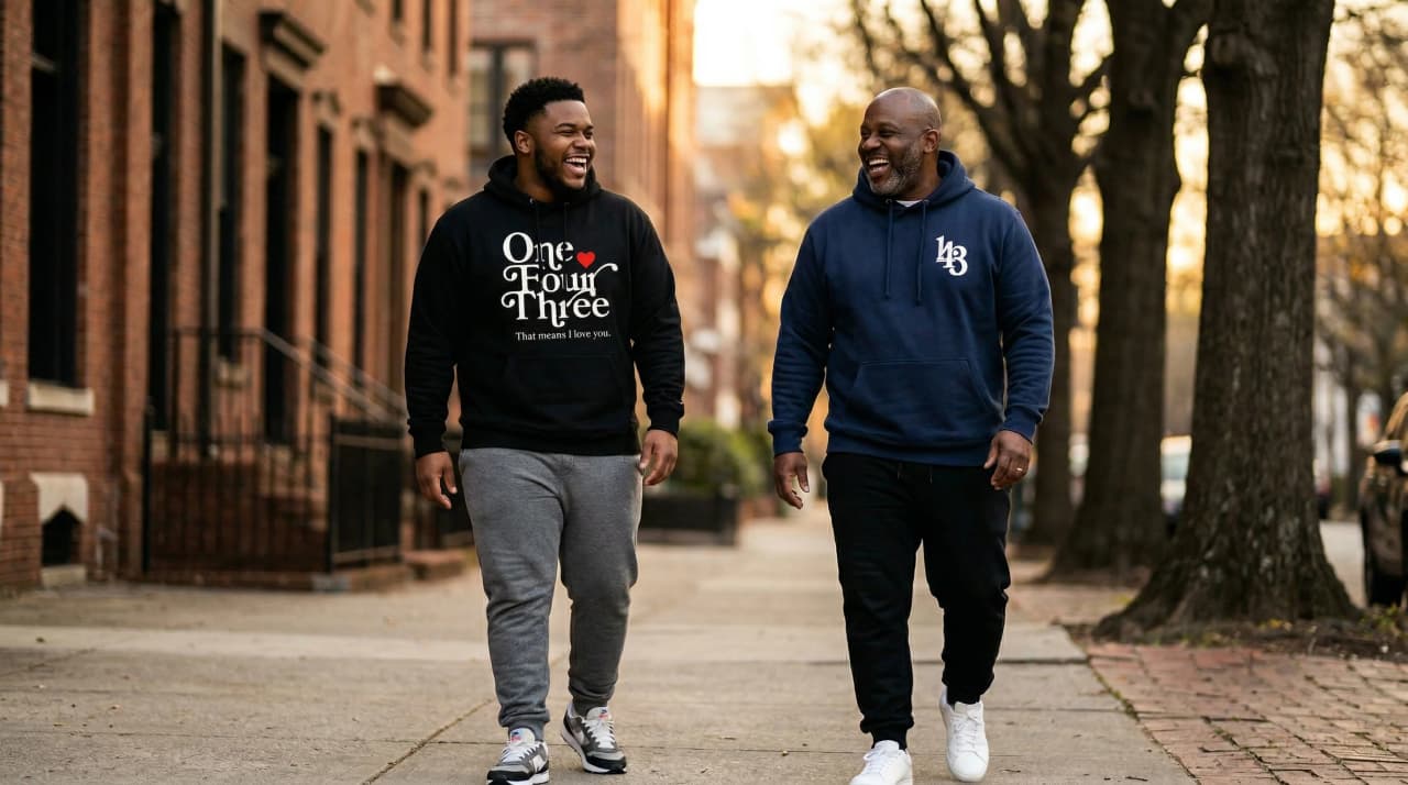 Big Men Hoodie — view 1